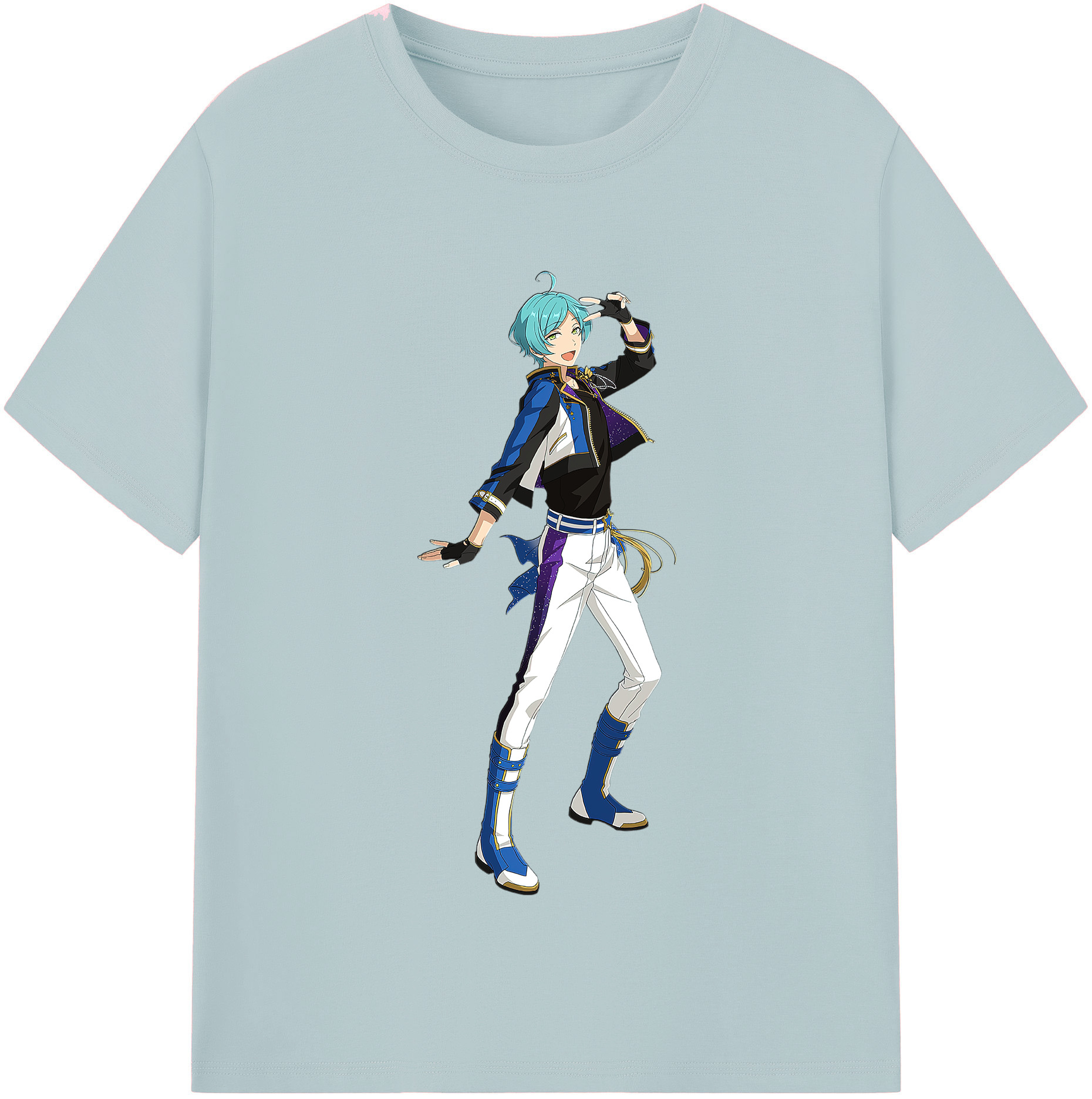 （画像用） あんさんぶるスターズ! Ensemble Stars 綿100％半袖Tシャツ（フロントプリント）